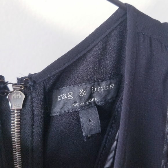 Rag and Bone Sheer Sleeveless Chiffon Dress Size XS - Picture 3 of 3